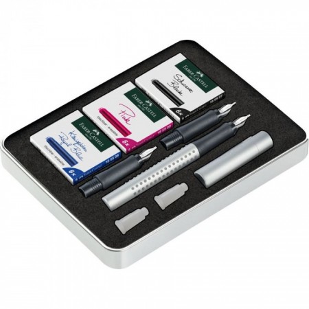 Grip 2011 Calligraphy Gift Set, Silver